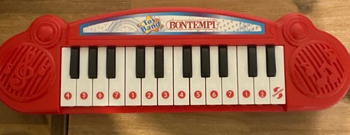 Toy band kinder keyboard rot - toy, kinder-keyboard