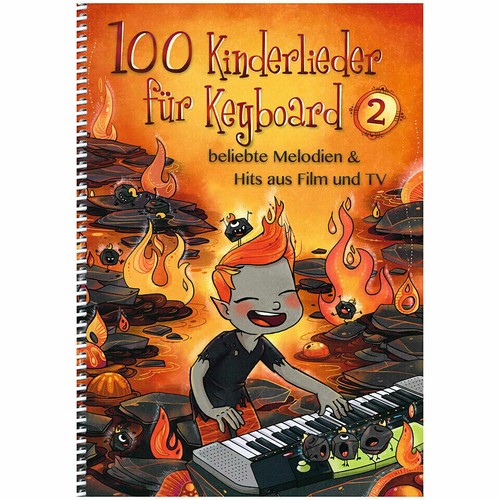 100 kinderlieder für - für, keyboard