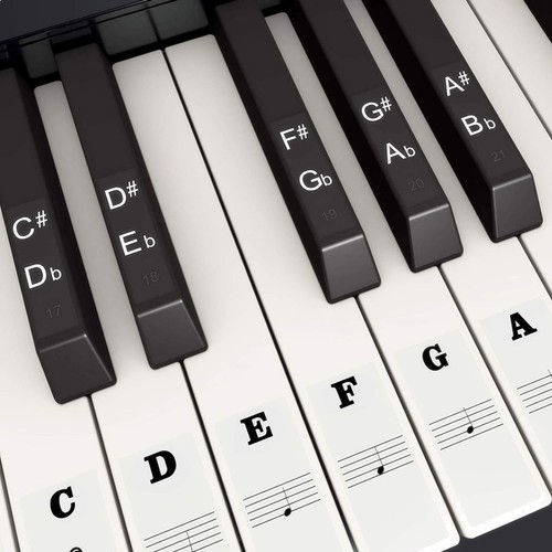 Klavier keyboard aufkleber - keyboard,