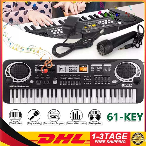 Keyboard einsteiger tasten - einsteiger, 61