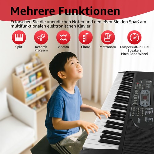 Digitales klavier tasten - klavier, 61